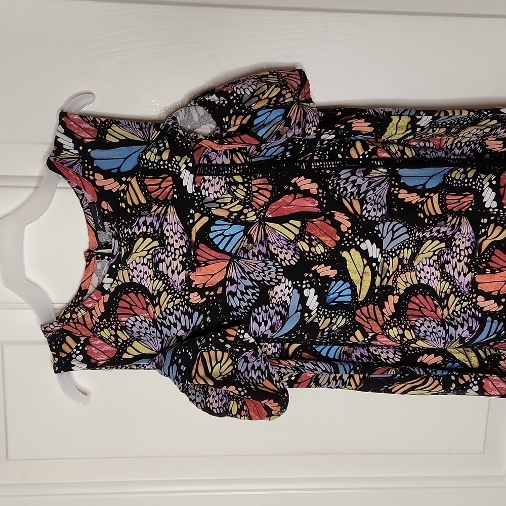 Art Class Cold Shoulder Butterfly Dress Size M - Picture 2 of 11